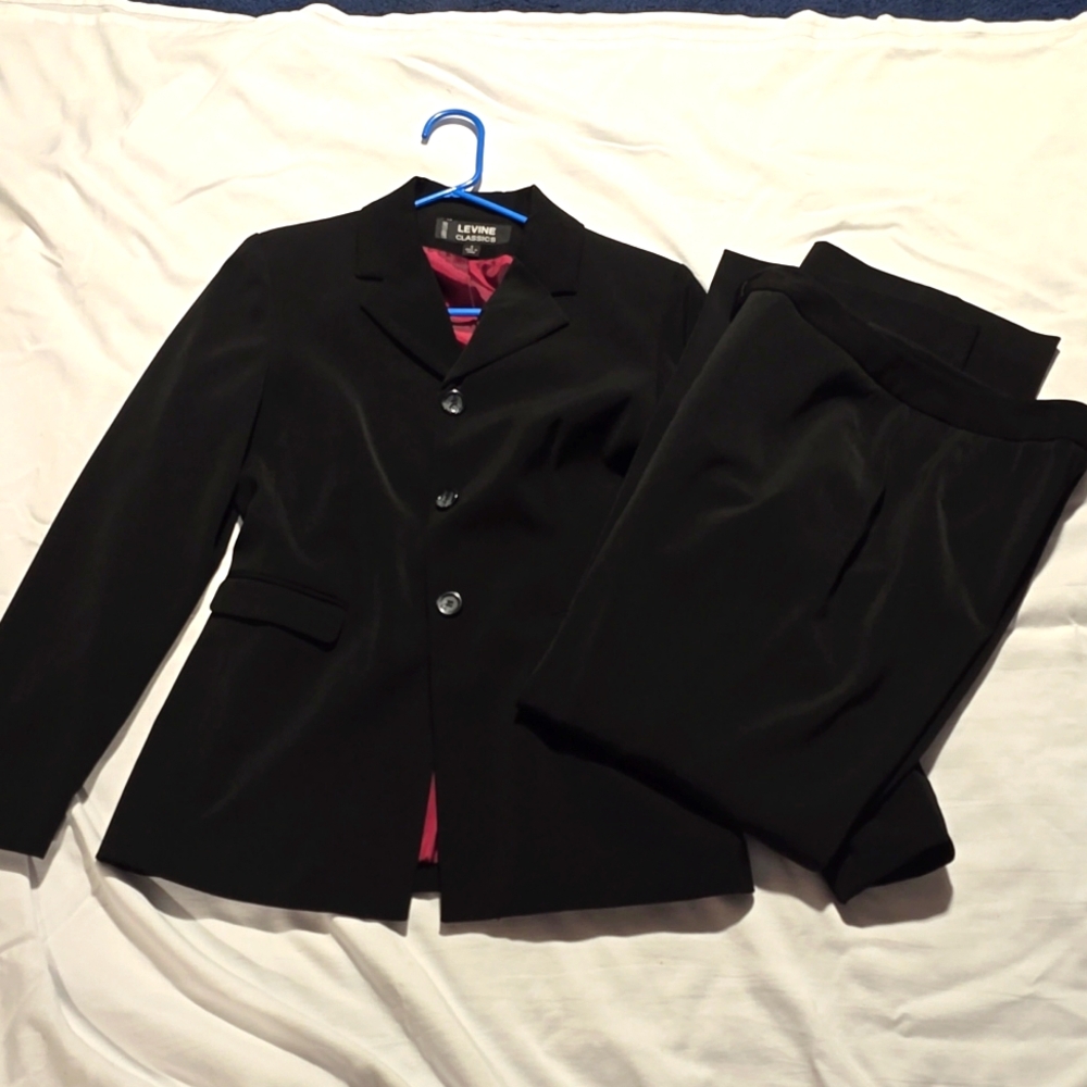 Black pantsuit